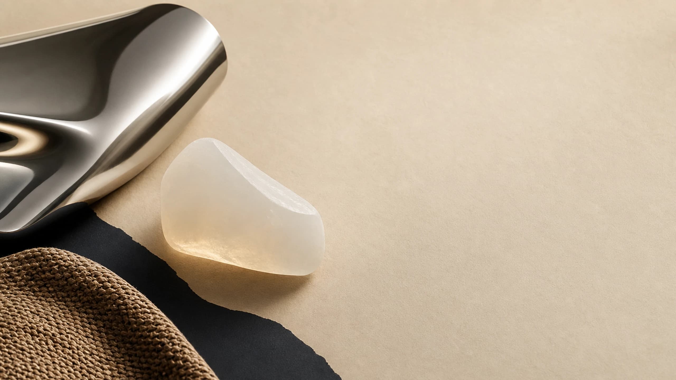Three distinct mirror, opal and fibre forms sharing one precise datum