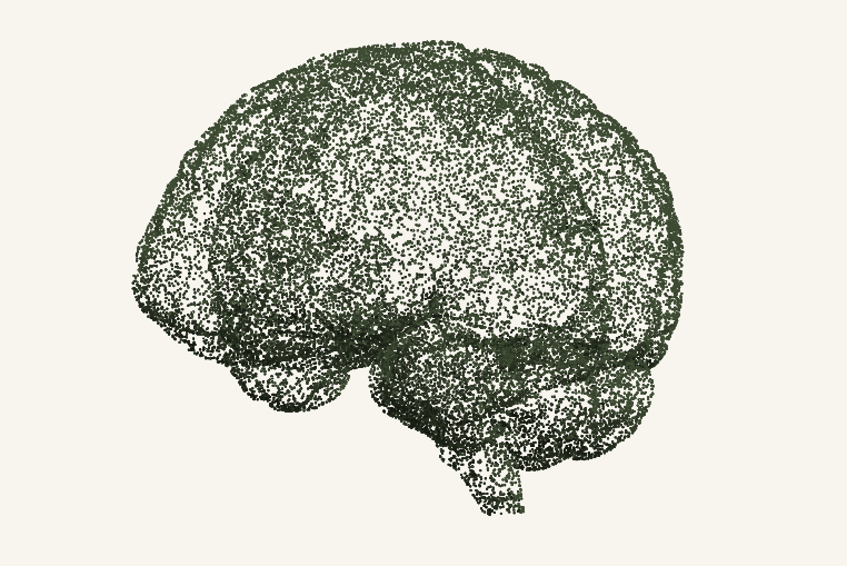 Particle brain from the Services scene
