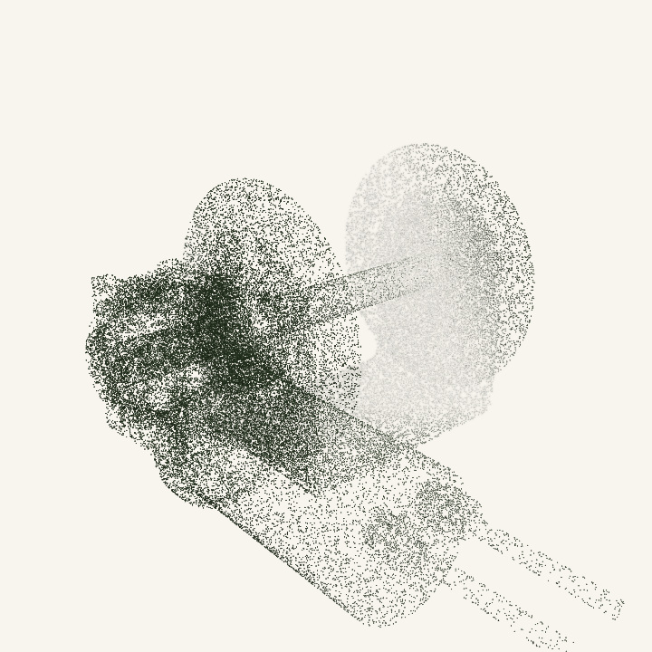 Particle visualisation of a Savwinch 450CS winch